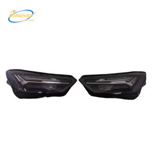 2018-2020 pour Audi Q5 SQ5 Kit de calandre de pare-chocs avant Grille de voiture noire avec cadre antibrouillard Capot garde-boue <span class=keywords><strong>Radar</strong></span> matière plastique utilisée - Product Image 4