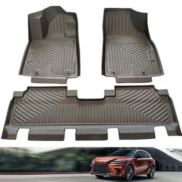 Wholesale Floor Mats TPE Material 1st & 2nd Row & Cargo Mats  for 2016-2022 Lexus RX350 Other Exterior Accessories
