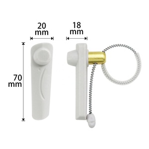แท็กป้องกันขโมยขวดไวน์แบบมีสาย 100 ชิ้น ระยะตรวจจับกว้าง AM 58kHz สำหรับซูเปอร์มาร์เก็ตและร้านค้าปลีก - Product Image 3