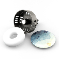 Diffuseur de parfum avec logo personnalisé Accessoires de mode déodorant Clip pour bouche d'aération de voiture Désodorisant