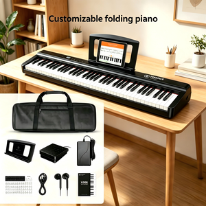 <span class=keywords><strong>Piano</strong></span> <span class=keywords><strong>numérique</strong></span> portable TERENCE X88E à 88 touches lestées, instruments de musique de qualité professionnelle <span class=keywords><strong>pour</strong></span> la pratique à domicile - Product Image 1