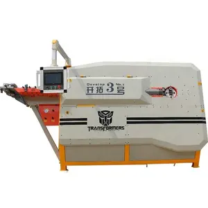 Máquina automática de estribos de barras de refuerzo CNC para cortar y doblar hierro