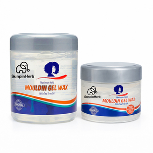 Non Flaking Tea Tree Oil <b>Medium</b> Hold Texturizing Hair Gel & Wax with All Natural Ingredients Fast Drying for Unisex - Product Image 1