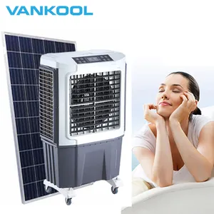 Vankool Máy Làm Mát Không Khí Năng Lượng Mặt Trời DC Di Động Từ Xa Máy Làm Mát Bay Hơi Nhật Bản