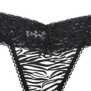 Pantalon Ladies Hipster Leopard Sexy T-back Women Hipster Cotton <span class=keywords><strong>Tanga</strong></span> T-back Sexy <span class=keywords><strong>Lingerie</strong></span> - Product Image 4