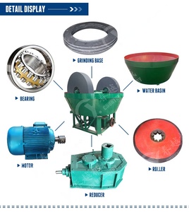 Bán Máy Nghiền Chảo Ướt Công Nghiệp Trung Quốc Dùng Cho Các Nhà Máy Pug Vàng - Product Image 4