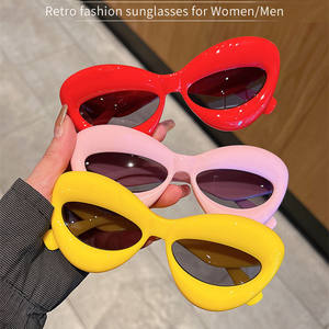 卸売フローティングサングラス女性男性特大猫アイシェードファッションクレイジー面白い泡パーティーサングラス - Product Image 5