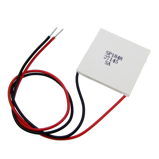 SP1848-27145 TEC 40x40mm Peltier Module Semiconductor Thermoelectric Heatsink Cooler Peltier Plate Module 150 Degree