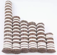 Ruban en poils de queue de cheval, brosse à cheveux secs en crin de cheval, matériau pour produits industriels