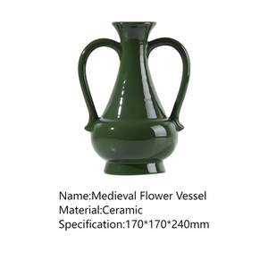 Juego de Té con Flores Verdes Francesas, Decoraciones para el Hogar, Combinaciones de Artículos de Decoración, Fabricación Personalizada al por Mayor - Product Image 2