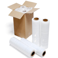 Rouleaux géants de film étirable en PP souple de qualité industrielle, étanches et anti-fuites, pour l'expédition industrielle