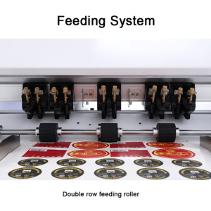 BJ-350 tốc độ cao Nhãn chết máy cắt tự động cho ăn A3 nửa Nhãn dán nhãn chết máy cắt - Product Image 4