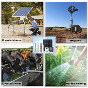 ปั๊มน้ำพลังงานแสงอาทิตย์ Difful Solar Pump Farm สำหรับการเกษตร ปริมาณน้ำมาก รุ่น 4DPC17-48-110-1500 ปั๊มน้ำพลังงานแสงอาทิตย์สำหรับฟาร์ม - Product Image 4