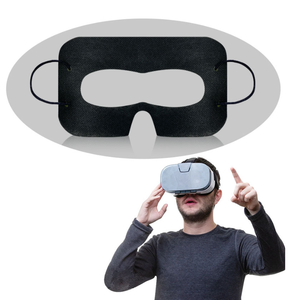 Lot de 100 masques oculaires <span class=keywords><strong>VR</strong></span> jetables universels, barrière anti-transpiration, couvre-visage pour <span class=keywords><strong>Apple</strong></span> Vision Pro, pour Meta Quest3, accessoires <span class=keywords><strong>VR</strong></span> - Product Image 1