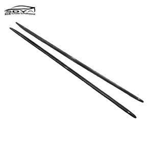 Faldones Laterales de Fibra de Carbono para Mercedes Benz Clase <span class=keywords><strong>C</strong></span> W205 C63 C43 <span class=keywords><strong>AMG</strong></span> - Product Image 5