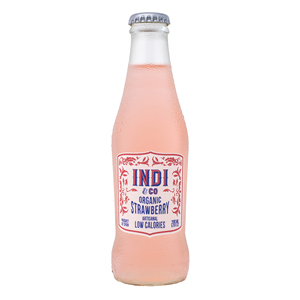 Refresco Tónico de Fresa Orgánica Hecho en España, Listo para Beber, 200 ml, Refresco de Fresa Orgánica - Product Image 1