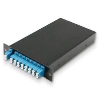 HYCOME fabrika kaynağı 16 kanal LGX kutusu Fiber optik alıcı/verici dubleks LC/UPC UPC nm-1650nm Fiber optik raf CWDM MUX + DEMUX