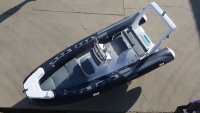Bateau pneumatique à coque rigide en fibre de verre, PVC, Hypalon pour la pêche