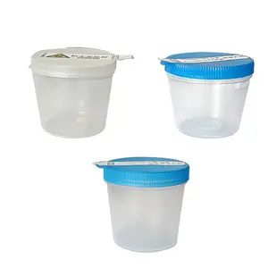 Phòng thí nghiệm Nguồn cung cấp nước tiểu container với nhãn nhựa nước tiểu cup