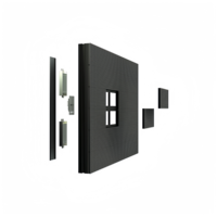 Écran LED fixe étanche pour affichage de panneau LED extérieur modulaire personnalisé IP65 évalué pour la publicité en magasin de détail