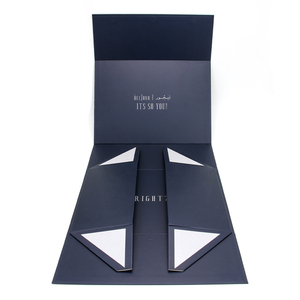 Personalised Book Shape Rigid Cardboard Gift Embossing Eco-Friendly Custom Logo for Cosmetic Jewelry Wedding Festival Gifts - Product Image 2