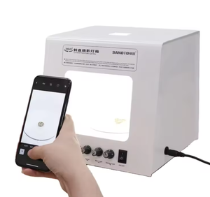 TB-30 Sanoto <span class=keywords><strong>Digital</strong></span> Photo Studio Tb30 joyería fotografía caja <span class=keywords><strong>de</strong></span> luz Softbox regulable con tocadiscos giratorio para escaneo 3D - Product Image 1