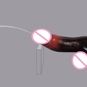 SXXY Dildo Grande Realista, Pene Artificial Negro, Dildo con Chorro de Agua, Simula la Eyaculación, Estimula la Masturbación - Product Image 5