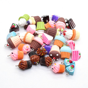 Miniaturas <span class=keywords><strong>de</strong></span> Resina <span class=keywords><strong>de</strong></span> Manna Simulation, Adornos <span class=keywords><strong>de</strong></span> Comida <span class=keywords><strong>de</strong></span> Chocolate y Frutas para Hacer Aretes, Llaveros y Accesorios para el <span class=keywords><strong>Cabello</strong></span> - Product Image 4