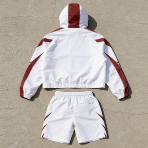 Conjunto Deportivo de Chándal para Hombre de Poliéster y Nailon, Ropa de Calle Reflectante y Extragrande Personalizada para Correr - Product Image 2