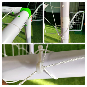Portería de Fútbol Portátil de PVC para Exteriores, Marco de Acero, Postes de Fibra de Vidrio, Color Personalizable, Estándar Profesional para Cuatro Jugadores - Product Image 6