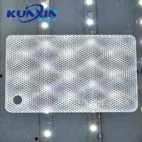 Haute qualité 	 Feuille diffuseur de lumière en acrylique opale anti-éblouissement prismatique UGR pour LED