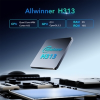 Mini TV Stick X96 S600 H313 TV Box 2G 16G 2T2R Dual WiFi Voice Remote 4K Android 10 TV Dongle Set Top Box