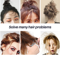 Vente en gros, faible MOQ, bâton de cire capillaire organique blanc, longue durée, gel fixateur pour cheveux rebelles, anti-frisottis, étiquette privée