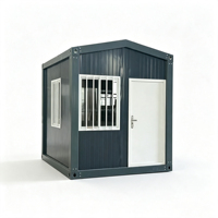 Maison mobile de luxe en conteneur préfabriqué modulaire de 20 pieds, personnalisable, à montage rapide et étanche