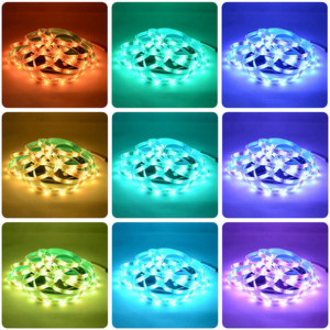 Tùy Chỉnh Decora Đèn Đèn LED Strip, 5V Không Thấm Nước Rgb Led Strip Ánh Sáng 5050 12V Dc 5M 24 Phím, led Strip Lights Giá Trong Bangladesh - Product Image 4