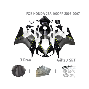 ชุดแฟริ่งสำหรับ HONDA CBR1000RR ปี 2006 2007 CBR 1000RR ชุดแฟริ่งมอเตอร์ไซค์แบบกำหนดเอง ชุดอะไหล่ตัวถังแบบฉีด ABS รุ่น H1007-105a - Product Image 1