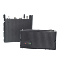 Sistema de Comunicación Digital Inalámbrico UHF/VHF de 10W*2/20W*2, Radio SDR FHSS Hopping, Red IP, Enlace de Datos COFDM para UAV, UGV, USV