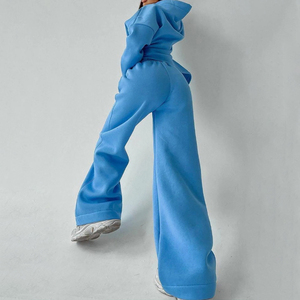 Custom High Quality Polyester/Cotton French Terry <b>Drop</b> Shoulders Oversized Pullover Winter Hoodies Plain Unisex - Product Image 1