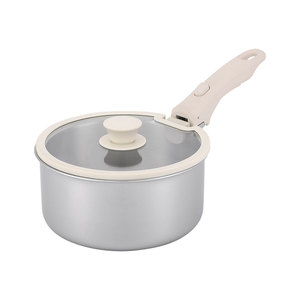 Juego de Utensilios de Cocina Antiadherentes Seguros y Saludables, Juego de Utensilios de Cocina de Acero Inoxidable sin Recubrimiento, Mango Extraíble, Uso Doméstico - Product Image 2