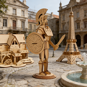 Gioco Educativo di Esperimenti Scientifici, Puzzle 3D in Legno Fai-da-Te per <span class=keywords><strong>Bambini</strong></span> e Bambine - Product Image 4