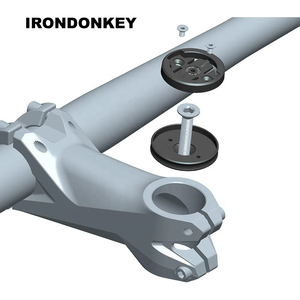 IRONDONKEY Modell RN1340 Fahrrad computer halter Stoppuhr halterung Vorbau kappe Geeignete Fahrrad-GPS-Tachometer-Fahrrad teile - Product Image 2
