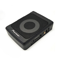 Pioneer TS-BW201LA Caisson de basses de voiture ultra-fin haute puissance 8 pouces en aluminium Bobine double 20Hz-150Hz Tension 12-24V