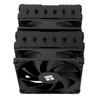 Refroidisseur d'air pour processeur Thermalright Peerless Assassin 120 SE BLACK, 155 mm, double tour, ventilateurs PWM, Intel AMD