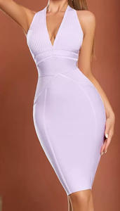 Sid Cor e scollo a V abito Slim Fit stile retrò francese <span class=keywords><strong>abbigliamento</strong></span> <span class=keywords><strong>donna</strong></span> gonne moda cravatta estate - Product Image 5