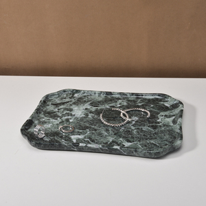 Hot Bán Đá Lưu Trữ Khay Phục Vụ Tấm Đồ Trang Sức Nước Hoa Hiển Thị Trang Chủ Khách Sạn Trang Trí Đá Cẩm Thạch Đồ Lặt Vặt Catchall Khay - Product Image 6