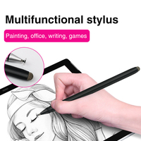 Fonken — stylet 2 en 1 Double face de précision pour écran tactile, stylo à pointe Fine, universel, en métal, pour tablette, nouveau Design