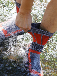 <span class=keywords><strong>Chaussettes</strong></span> d'hiver respirantes certifiées CE pour la randonnée, le wading, le camping, le <span class=keywords><strong>ski</strong></span>, l'équitation et la neige, chaudes et imperméables 2026 - Product Image 2