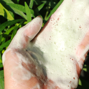 Nettoyant facial exfoliant doux à la boue nettoyante en profondeur à la chlorophylle et aux acides aminés, texture fine, personnalisé en usine, vente en gros - Product Image 4