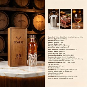 Proveedor de Whisky (<span class=keywords><strong>vodka</strong></span>) de Primera Calidad GEWERZ, Marca Privada, 40% Vol, 700ml, Fábrica de Licores a Granel de Marca Propia - Product Image 2