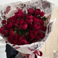 Papier d'emballage pour fleurs LUCIA 44*55cm 120g Matériaux d'emballage pour bouquets Matériel d'emballage pour fleurs imperméable ZLF160659